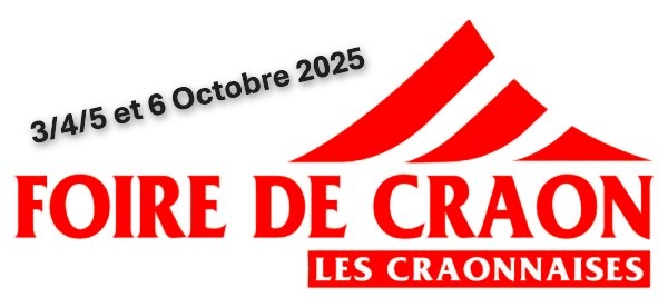 affiche de l'évenement Foire de Craon 2025