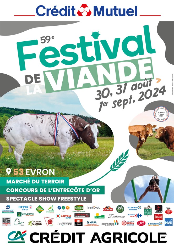 affiche de l'évenement Festival de la Viande